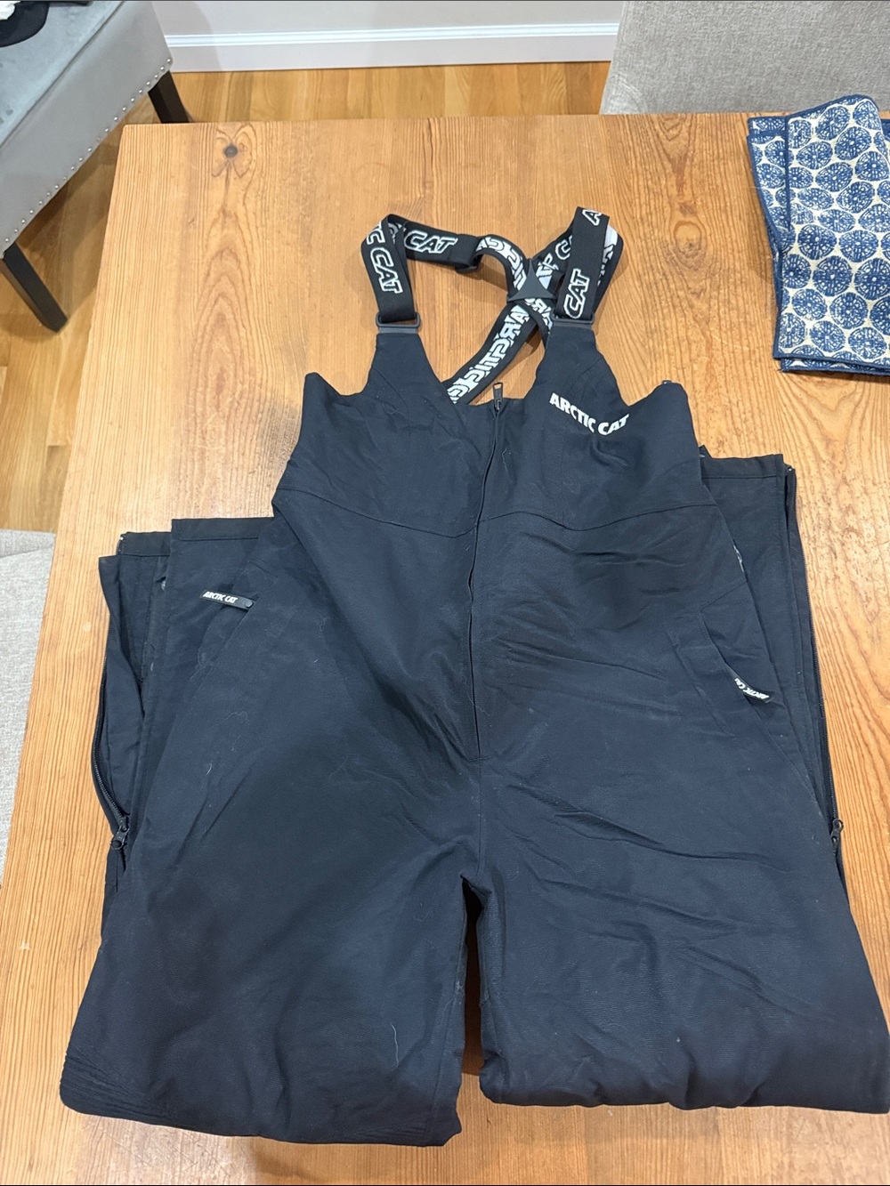 Women's Black Insulated Bib Snow Pants